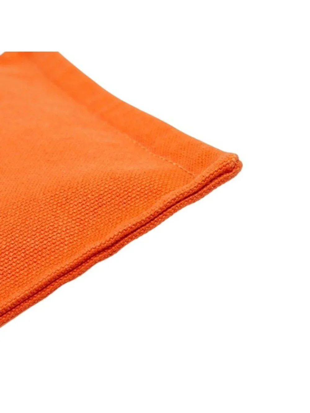 Hermes Yachting GM Pouch Orange Cotton Leather